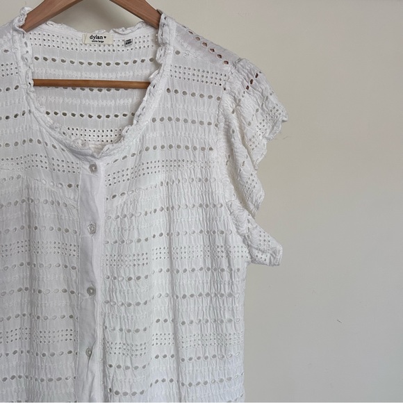 Dylan Bohème Embroidered Eyelet Dress XL - Picture 2 of 8